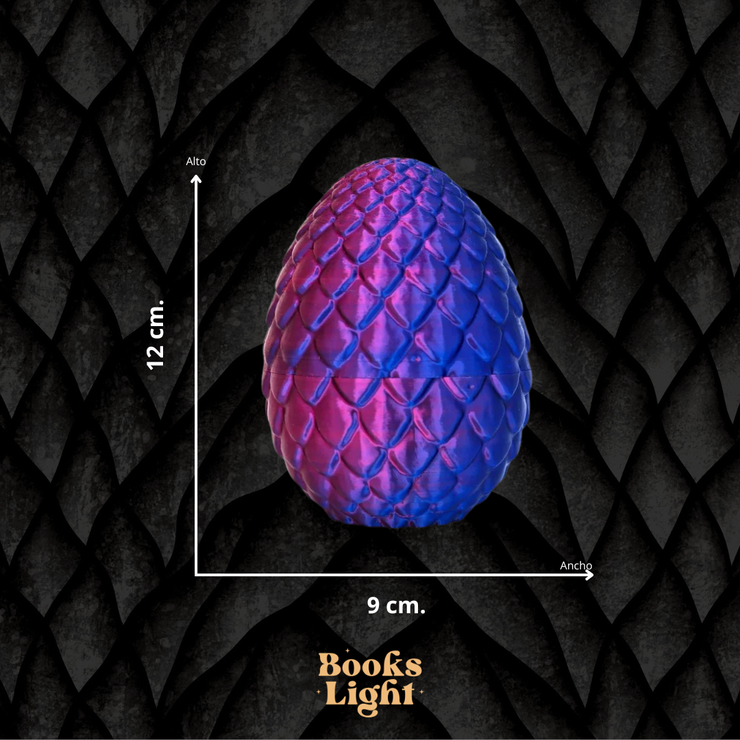 Vela edición especial Huevo de Dragón Onyx Storm