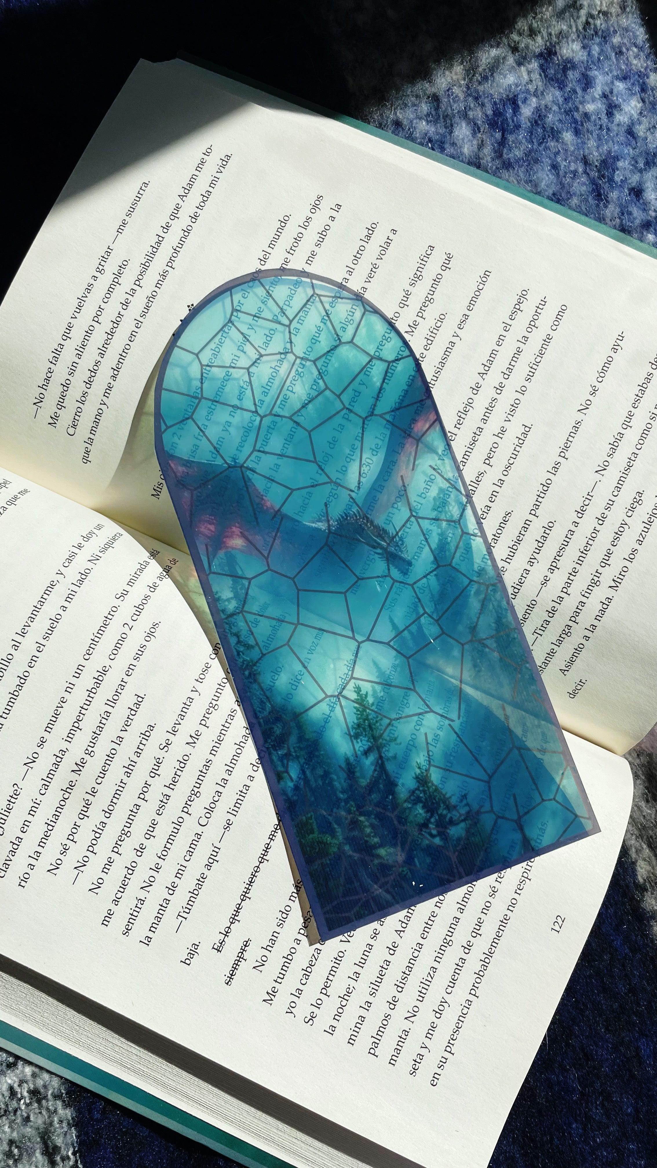 Marcapáginas vitral Tairn