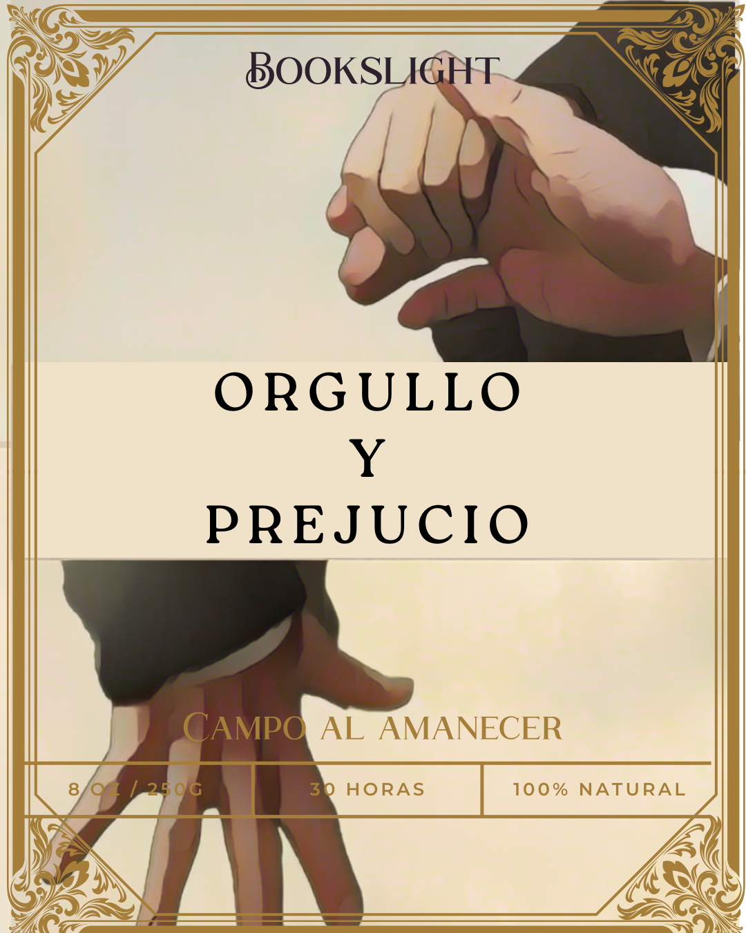 Vela nueva Orgullo y prejuicio