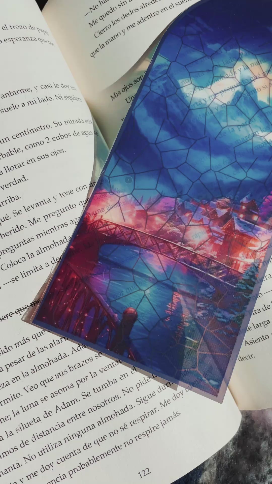 Marcapáginas vitral Velaris