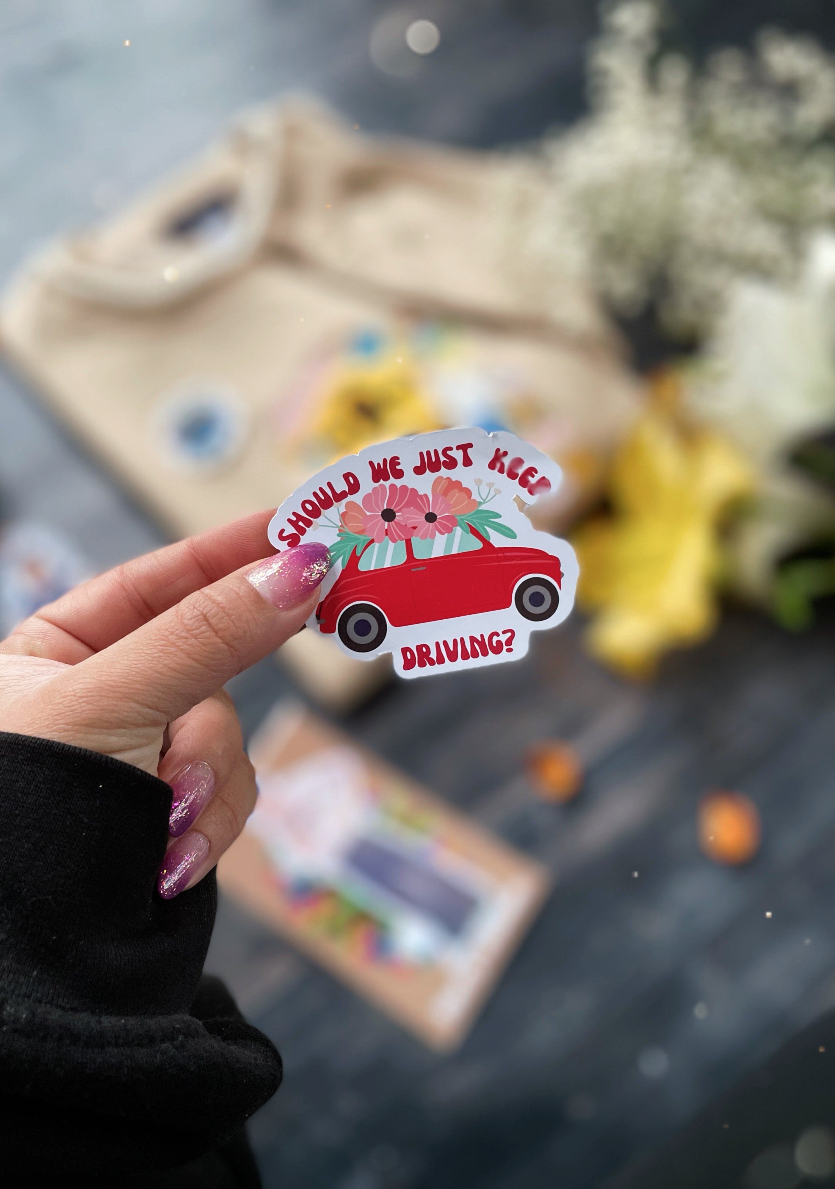 Sticker Keep Driving